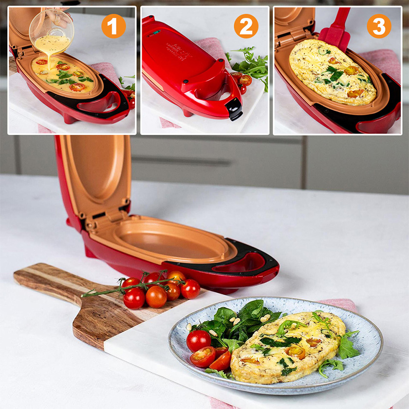 RED COPPER CHEFF – APARAT PENTRU GĂTIT RAPID ȘI GUSTĂRI CALDE - imagine 2