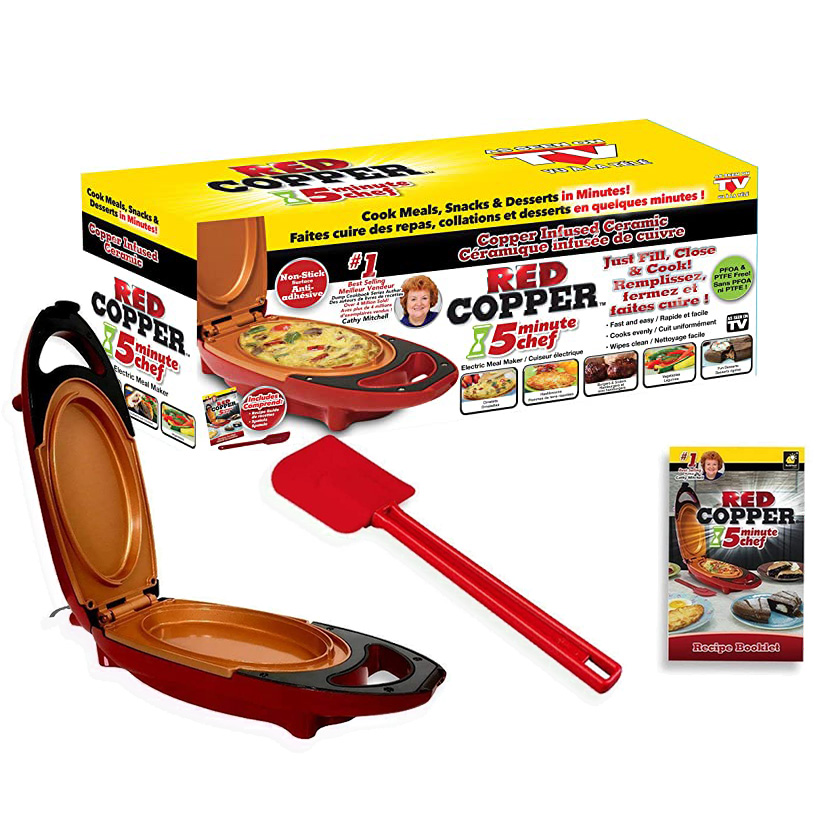 RED COPPER CHEFF – APARAT PENTRU GĂTIT RAPID ȘI GUSTĂRI CALDE - imagine 4